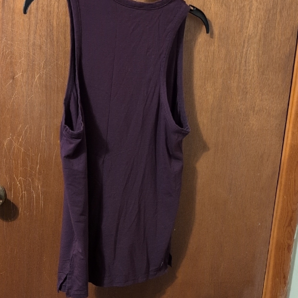 Peloton NWT Women's Racer Tank Top Shirt Purple - Picture 3 of 3